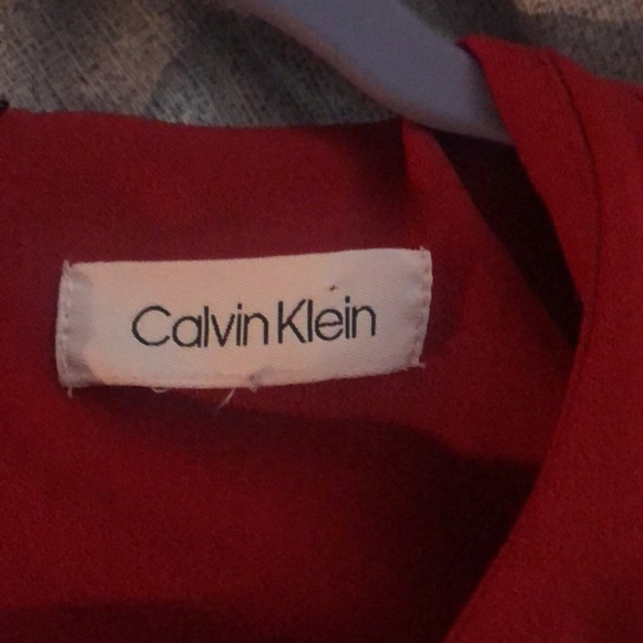 Calvin Klein red dress - Picture 3 of 3